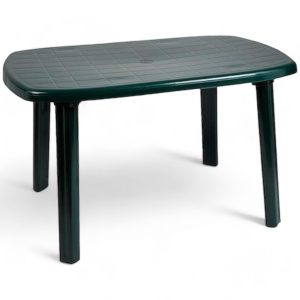 Το Μεγάλο Παζάρι Τραπέζι Πλαστικό Οβάλ 80×1,25×72 Πράσινο (TMP-3069)