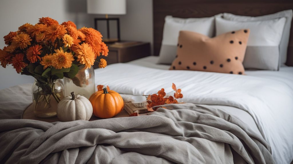 Υπνοδωμάτιο και λευκά είδη: 5 Ιδέες για φθινοπωρινή ανανέωση Υπνοδωμάτιο και λευκά είδη: 5 Ιδέες για φθινοπωρινή ανανέωση