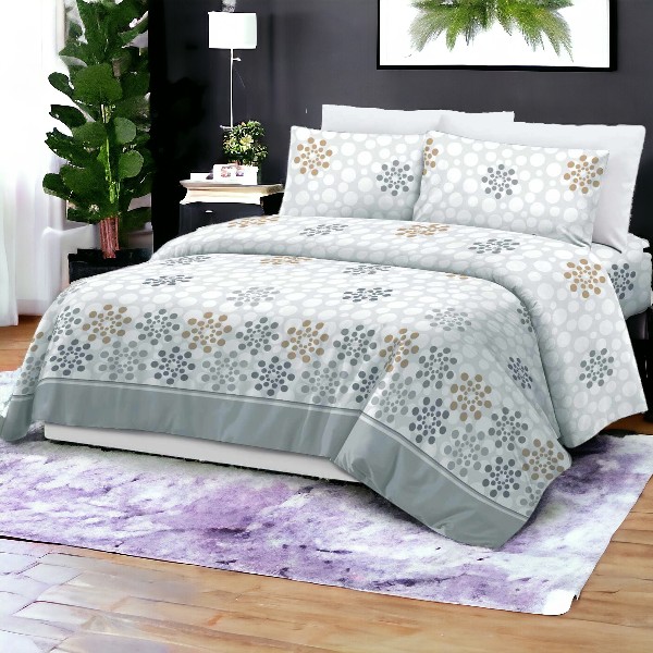 Το Μεγάλο Παζάρι Σετ σεντόνια Υπέρδιπλα 6 Τεμαχίων Με Λάστιχο Γκρί Μπέζ 220Χ240 (TMP-2910) Το Μεγάλο Παζάρι Σετ σεντόνια Υπέρδιπλα 6 Τεμαχίων Με Λάστιχο Γκρί Μπέζ 220Χ240 (TMP-2910)