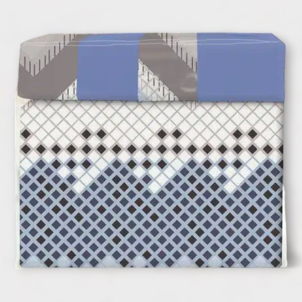 Το Μεγάλο Παζάρι Σετ σεντόνια Υπέρδιπλα 6 Τεμαχίων Με Λάστιχο Γαλάζιο Ζικ Ζακ 220Χ240 (TMP-2895) Το Μεγάλο Παζάρι Σετ σεντόνια Υπέρδιπλα 6 Τεμαχίων Με Λάστιχο Γαλάζιο Ζικ Ζακ 220Χ240 (TMP-2895)