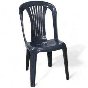 Το Μεγάλο Παζάρι Καρέκλα Πλαστικί Χωρίς Μπράτσα Γκρί 42x50x86 (TMP-3086)