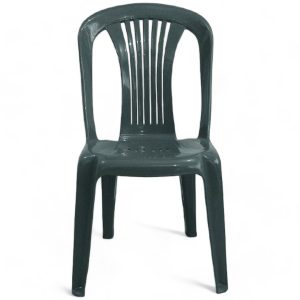 Το Μεγάλο Παζάρι Καρέκλα Πλαστικί Χωρίς Μπράτσα Πράσινο 42x50x86 (TMP-3088)