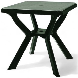 Το Μεγάλο Παζάρι Τραπέζι Πλαστικό Τετράγωνο 70x70x72 Πράσινο (TMP-3074)