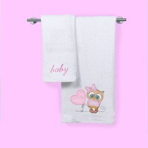 Το Μεγάλο Παζάρι Σετ Πετσέτες Παιδικές (2Τεμ) 500gr 100% Βαμβάκι 50X50, 70X140 (TMP-3380)