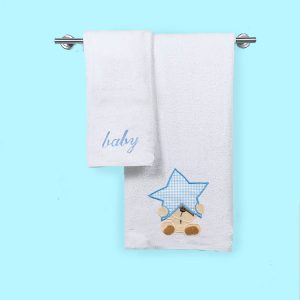 Το Μεγάλο Παζάρι Σετ Πετσέτες Παιδικές (2Τεμ) 500gr 100% Βαμβάκι 50X50, 70X140 (TMP-3381)