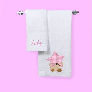 Το Μεγάλο Παζάρι Σετ Πετσέτες Παιδικές (2Τεμ) 500gr 100% Βαμβάκι 50X50, 70X140 (TMP-3382)