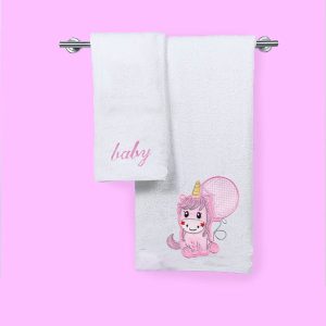 Το Μεγάλο Παζάρι Σετ Πετσέτες Παιδικές (2Τεμ) 500gr 100% Βαμβάκι 50X50, 70X140 (TMP-3384)