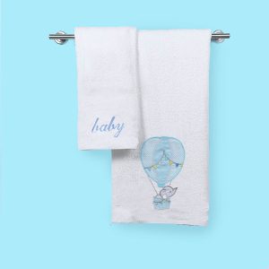 Το Μεγάλο Παζάρι Σετ Πετσέτες Παιδικές (2Τεμ) 500gr 100% Βαμβάκι 50X50, 70X140 (TMP-3385)