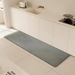 Το Μεγάλο Παζάρι Διάδρομος Χαλάκι Γκρί Αντιολισθιτικό 0,60X1,40 (TMP-3401)