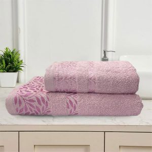 Το Μεγάλο Παζάρι Πετσέτα Μπάνιου 70Χ140 1τμχ 100% Βαμβακερή 400gr/τμ Ρόζ (TMP-4120)