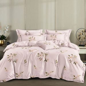 Το Μεγάλο Παζάρι Σετ Παπλωματοθήκη Υπέρδιπλη 5τμχ 220×240 Φλοράλ Σομών (TMP-4658)