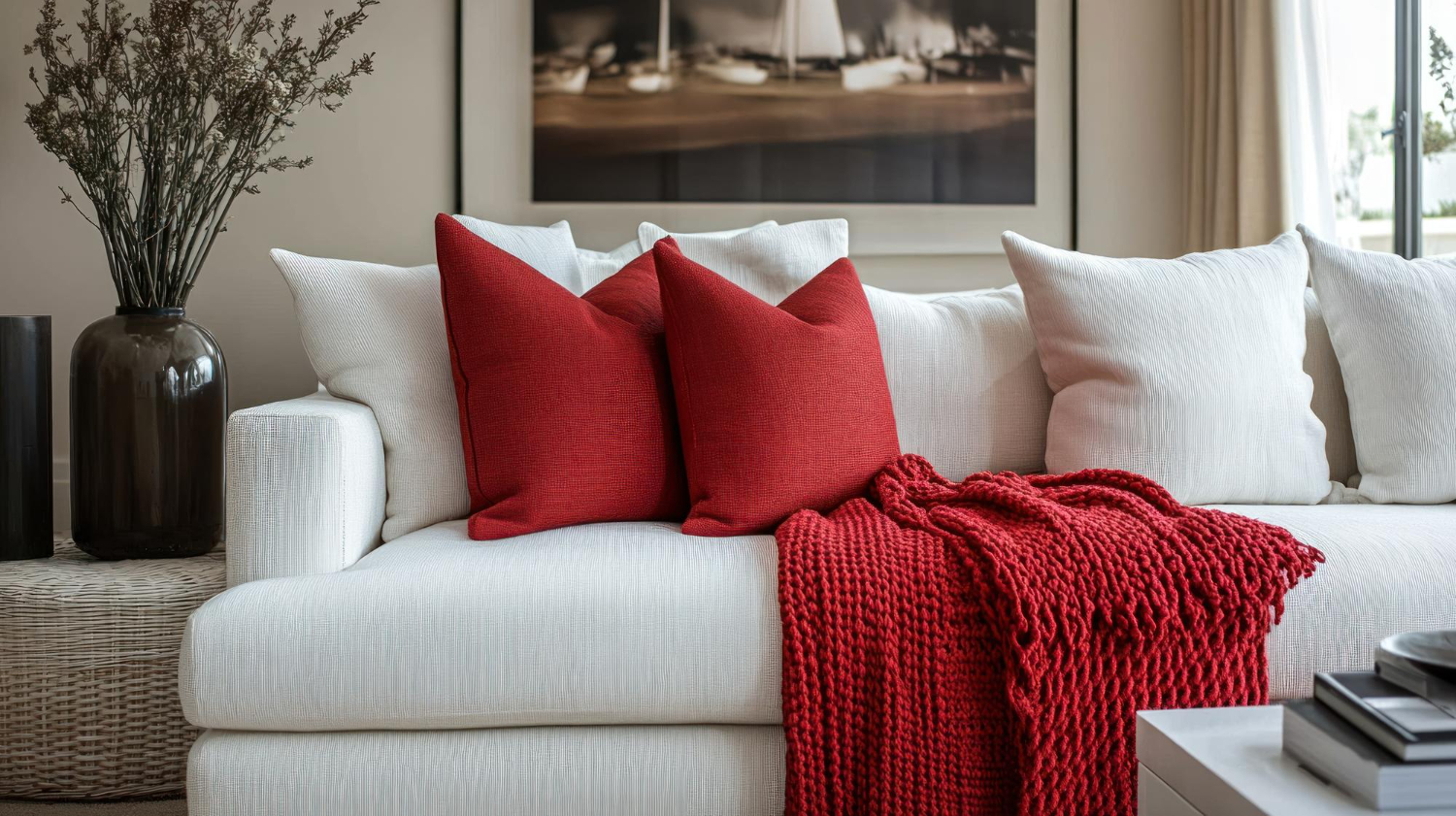 Χειμερινή ανανέωση σπιτιού με μικρό budget: Προϊόντα που κάνουν διαφορά ριχτάρια σε μπορντώ αποχρώσεις