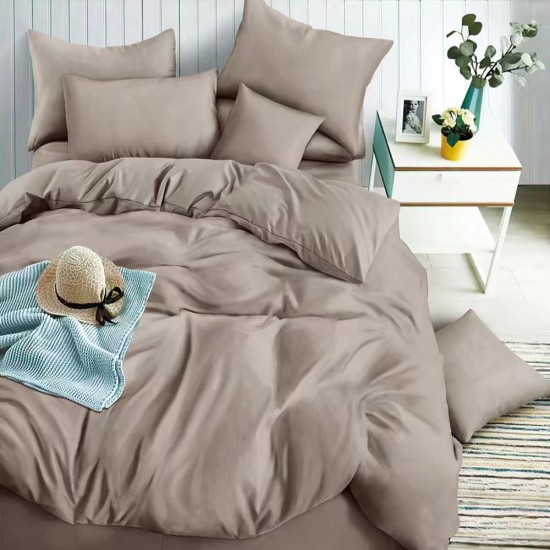 Σετ Παπλωματοθήκη Μονή 3τμχ 160×240 Μόκα (TMP-4944) Σετ Παπλωματοθήκη Μονή 3τμχ 160×240 Μόκα (TMP-4944)