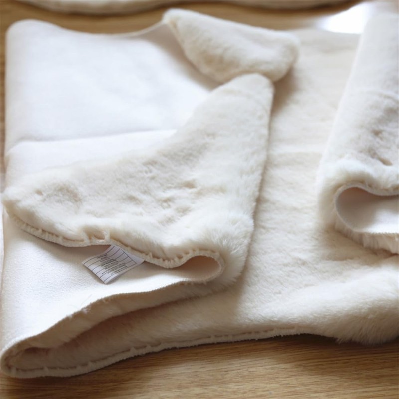 Πατάκι Γούνινο Rabbit Super Soft Fluffy 0,60X1,40 Οβάλ Σάπιο Μήλο (TMP-4972) Πατάκι Γούνινο Rabbit Super Soft Fluffy 0,60X1,40 Οβάλ Σάπιο Μήλο (TMP-4972) - Image 2