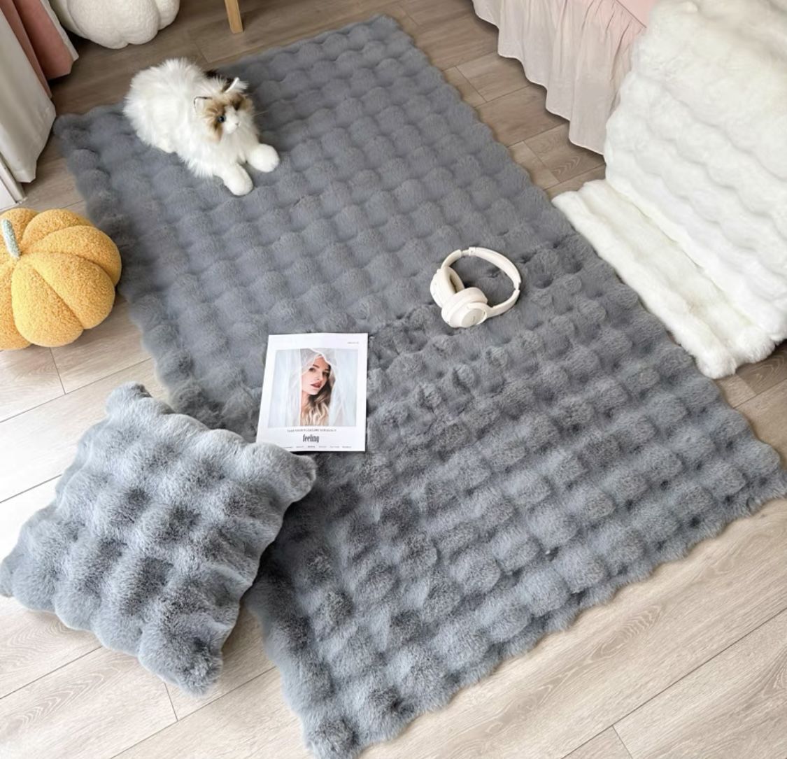 Πατάκι Γούνινο Rabbit Super Soft 1τμχ Γκρί 60Χ90 (TMP-4988) Πατάκι Γούνινο Rabbit Super Soft 1τμχ Γκρί 60Χ90 (TMP-4988)