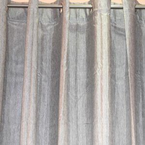 Κουρτίνα Σατέν Έτοιμη Ραμμένη Με Τρούκς Κρίκους 270×280 90% Σκίασης Γκρί (TMP-4872)