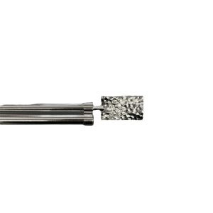 Κουρτινόξυλο Διπλό Πτυσσόμενο Φ19mm Inox Μεταλλικό Ασημί Μάτ 160cm εως 300cm (TMP-5156)