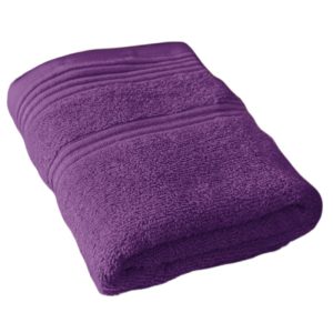 Πετσέτα Μπάνιου 100% Βαμβάκι 70Χ140 1τμχ Μώβ 500gr/τμ (TMP-5049)