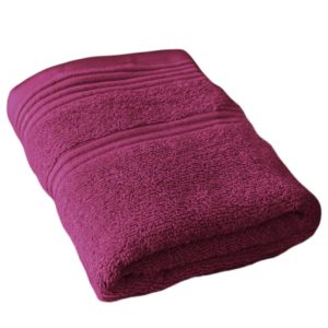 Πετσέτα Μπάνιου 100% Βαμβάκι 70Χ140 1τμχ Σκούρο Σάπιο Μήλο 500gr/τμ (TMP-5046)