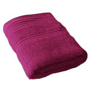 Πετσέτα Μπάνιου 100% Βαμβάκι 70Χ140 1τμχ Σκούρο Φούξια 500gr/τμ (TMP-5053)