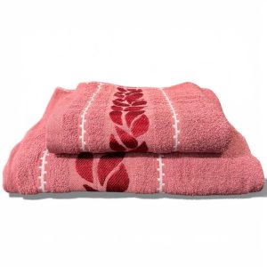 Σετ Πετσέτες 2τμχ 100% Βαμβακερές 400gr/τμ Σάπιο Μήλο (TMP-5067)