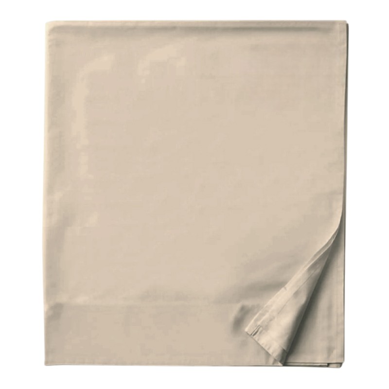 Πανωσέντονο IL-LINE Μονό Βαμβακερό 160×260 Μονόχρωμο Μπέζ Ανοιχτό (TMP-5186)