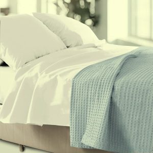Το Μεγάλο Παζάρι Κουβέρτα Πικέ 100% Βαμβακερή Υπέρδιπλη 220×240 Ανοιχτό Βεραμάν (TMP-5238)