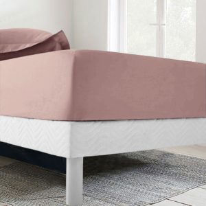 Το Μεγάλο Παζάρι IL-LINE Κατωσέντονο Διπλό 160×200+30 με λάστιχο Μονόχρωμο Σάπιο Μήλο (TMP-5250)