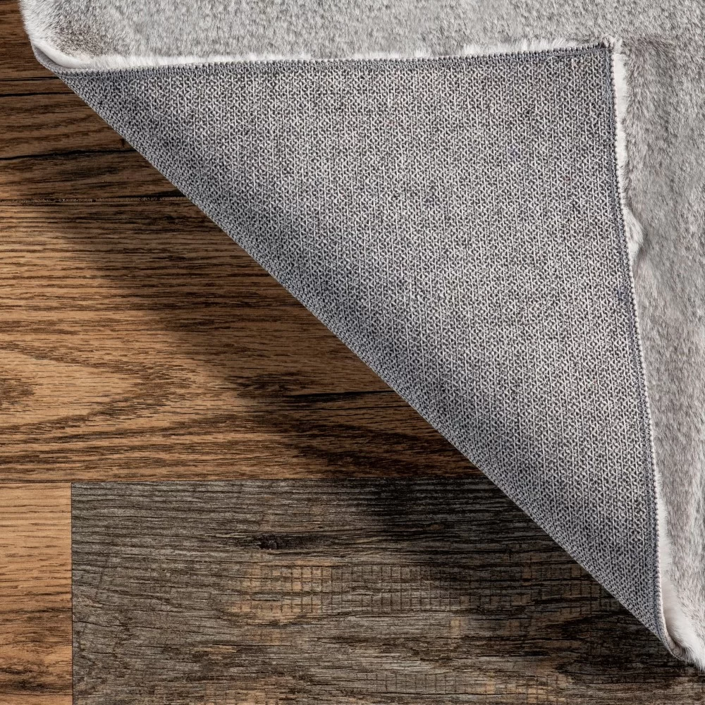 Γούνινο Χαλί Rabbit Super Soft Γκρί Ανοιχτό (TMP-5323) Γούνινο Χαλί Rabbit Super Soft Γκρί Ανοιχτό (TMP-5323) - Image 4