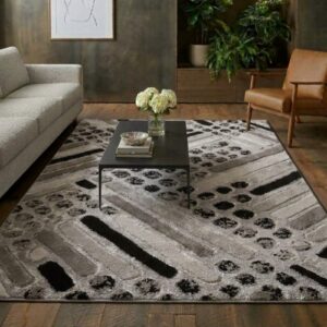 Xαλιά Ανάγλυφα Μπέζ Καφέ 240x300cm (TMP-5443)