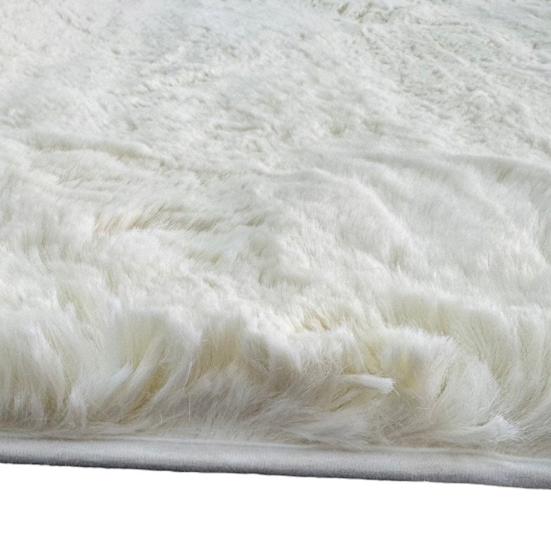 Χαλί Έξτρα Γούνινο Rabbit Super Soft Εξαιρετικό Πάχος 180X260 Εκρού (TMP-5544) Χαλί Έξτρα Γούνινο Rabbit Super Soft Εξαιρετικό Πάχος 180X260 Εκρού (TMP-5544) - Image 3