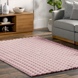 Γούνινο Χαλί Rabbit Super Soft Fluffy Σάπιο Μήλο (TMP-5427)