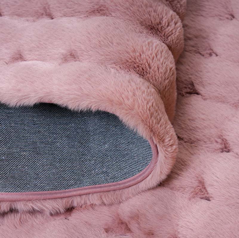 Γούνινο Χαλί Rabbit Super Soft Fluffy Σάπιο Μήλο (TMP-5427) Γούνινο Χαλί Rabbit Super Soft Fluffy Σάπιο Μήλο (TMP-5427) - Image 3