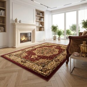 Χαλί Κλασσικό 200X280 Μπορντό (TMP-5465)